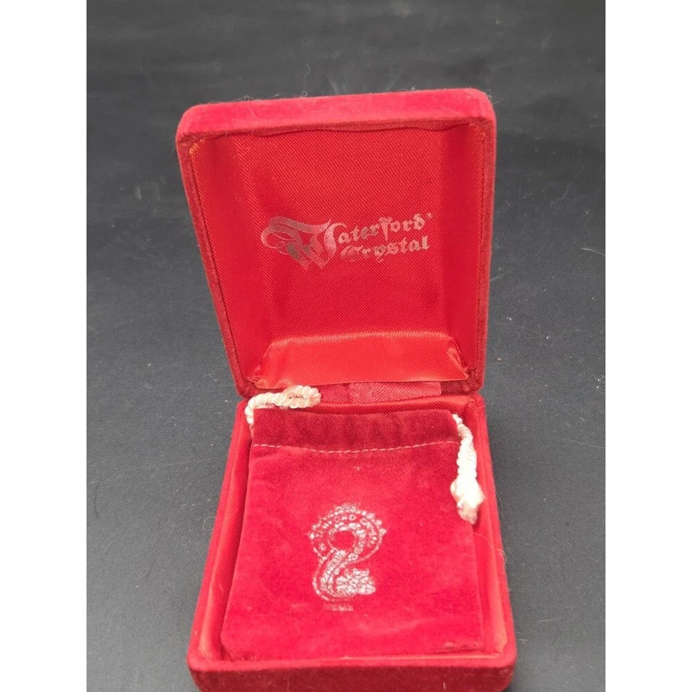Vintage 1985 Waterford Crystal 12 Days of Christmas Two Turtle Doves ornament
